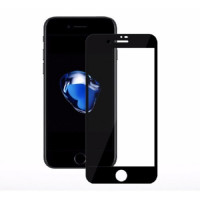 Защитное стекло для Apple iPhone SE 2020/8/7 Black, 0.3мм, 4D ARC, Люкс (Z15307)