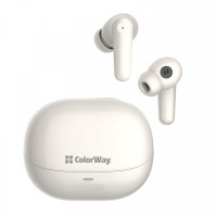 Bluetooth-гарнитура СolorWay Slim TWS-1 Earbuds Long Life Beige (CW-TWS1BE)