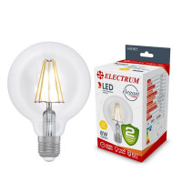 Лампа светодиодная глоб-ретро Electrum Filament 8W E27 2700K (A-LG-0477)