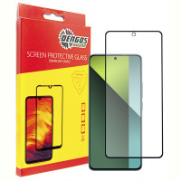 Защитное стекло Dengos для Xiaomi Redmi Note 13 Pro 5G Black Full Glue (TGFG-347)