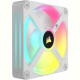 Вентилятор Corsair iCUE Link QX120 RGB PWM White (CO-9051005-WW), 120x120x25мм, 4-pin, белый