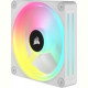 Вентилятор Corsair iCUE Link QX120 RGB PWM White (CO-9051005-WW), 120x120x25мм, 4-pin, белый
