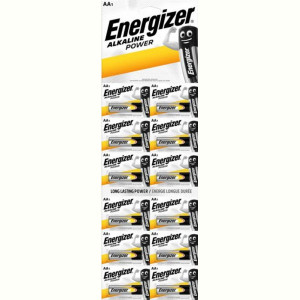 Батарейка Energizer AA/LR06 BL 12шт(1штх12) отрывной