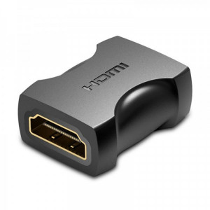 Адаптер Vention HDMI - HDMI (F/F), Black (AIRBO)