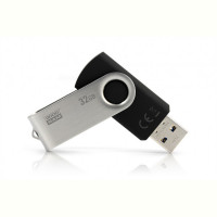 Флеш-накопитель USB3.0 32GB GOODRAM UTS3 (Twister) Black (UTS3-0320K0R11)