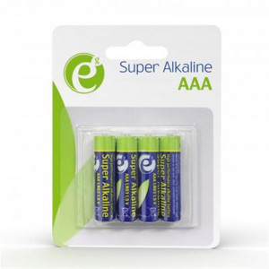 Батарейка EnerGenie Super Alkaline AAA/LR03 BL 4 шт