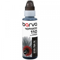 Чернила Barva Epson 110 BK (Black) (E110-724-1K) флакон OneKey (1K), 100 мл