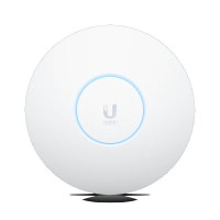 Точка доступа Ubiquiti UniFi U6 ENTERPRISE (U6-ENTERPRISE) (AX10200, WiFi 6E, 1х2.5Gb LAN, PoE+, BLE, IP54, 4x4 MIMO, 3.2dBi/5.3dBi/6dBi, без БП)