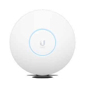 Точка доступа Ubiquiti UniFi U6 ENTERPRISE (U6-ENTERPRISE) (AX10200, WiFi 6E, 1х2.5Gb LAN, PoE+, BLE, IP54, 4x4 MIMO, 3.2dBi/5.3dBi/6dBi, без БП)