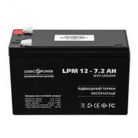 Аккумуляторная батарея LogicPower 12V 7.2 AH (LPM 12-7.2 AH) AGM