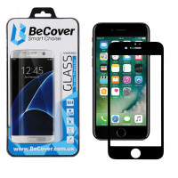 Защитное стекло BeCover для Apple iPhone SE 2020/8/7 Black (701040)