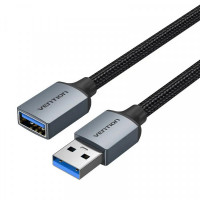 Кабель Vention USB - USB V 3.0 (M/F), 1 м, Black (CBLHF)