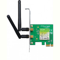 Беспроводной адаптер TP-Link TL-WN881ND (300Mbps, PCI-E, 2 съемных антенны)