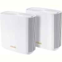 Wi-Fi Mesh система Asus ZenWiFi XT9 White 2pk (90IG0740-MO3B40) (AX7800, 1x2.5GE WAN, 3xGE LAN, 1xUSB 3.2 Gen 1, AiMesh, AiProtection, 6 внутренних антенн)