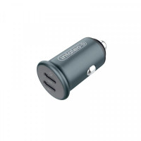 Автомобильное зарядное устройство Intaleo CCGQPD250 (2USB, 3A) Grey (1283126559518)