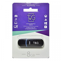 Флеш-накопитель USB 8GB T&G 012 Classic Series Black (TG012-8GBBK)