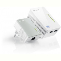 Комплект адаптеров  для создания сети Ethernet на основе электросети TL-WPA4220KIT(500Mbps, Wifi)