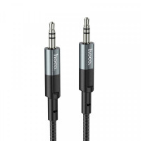 Аудио-кабель Hoco UPA23 3.5мм - 3.5 мм (M/M), 1 м, Gray (UPA23G)