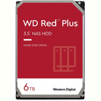 Накопитель HDD SATA 6.0TB WD Red Plus 5400rpm 256MB (WD60EFPX)
