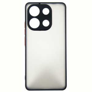 Чeхол-накладка Dengos Matt для Xiaomi Redmi Note 13 4G Black (DG-TPU-MATT-140)