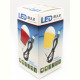 USB-светильник с LED-лампочкой Dengos, шнур ~1м, 5V, 5W, Red (LED-BULB-5V5W-RED)