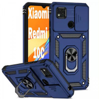 Чeхол-накладка BeCover Military для Xiaomi Redmi 10C Blue (707426)
