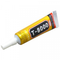 Клей силиконовый Т-8000, 15мл в тюбике с дозатором (A13095)