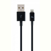 Кабель Cablexpert (CC-USB2P-AMLM-2M) USB 2.0 A - Lightning, премиум, 2м, черный