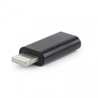 Адаптер Cablexpert USB Type-C - Lightning (F/M) Black (A-USB-CF8PM-01)