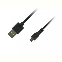 Кабель Piko USB - micro USB V 2.0 (M/M), реверсивный, 1 м, Black (1283126474101) 