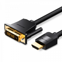 Кабель Vention HDMI - DVI V 1.4 (M/M), 3 м, черный (ABFBI)