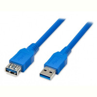 Кабель Atcom USB - USB V 3.0 (M/F), удлинитель, 3.0 м, blue (6149)