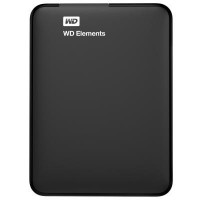 Внешний жесткий диск 2.5" USB 1.0TB WD Elements Black (WDBUZG0010BBK-WESN)