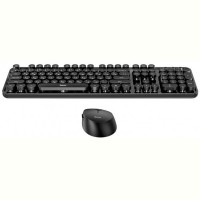 Комплект (клавиатура, мышь) беспроводной HOCO DI25 Palladis Black (DI25B)