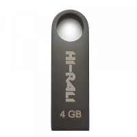 Флеш-накопитель USB 4GB Hi-Rali Shuttle Series Black (HI-4GBSHBK)