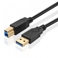 Кабель Dell USB - USB Type-B V 3.0 (M/M), 1.8 м, Black (5KL2E22501-OEM)