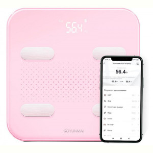 Весы напольные Yunmai S Smart Scale Pink (M1805CH-PNK)