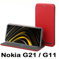 Чeхол-книжка BeCover Exclusive для Nokia G21/G11 Burgundy Red (707915)