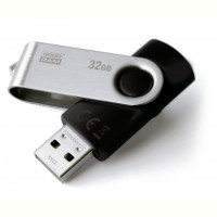 Флеш-накопитель USB 32GB GOODRAM UTS2 (Twister) Black (UTS2-0320K0R11)