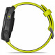 Смарт-часы Garmin Forerunner 965 Carbon Gray DLC Titanium Bezel with Black Case and Amp Yellow/Black Silicone Band (010-02809-82)