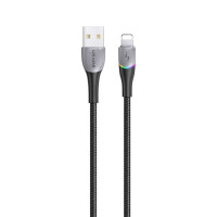 Кабель Usams US-SJ541 USB - Lightning, 1.2 м, Black (SJ541USB01)