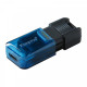 Флеш-накопитель USB3.2 256GB Type-C Kingston DataTraveler 80 M Blue/Black (DT80M/256GB)