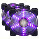 Набор Frime RGB-вентиляторов + Fun hub + ДУ Frime Iris Flicker KIT (IRISFLICKERKIT), 120х120х25, 6-pin
