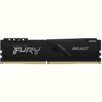 Модуль памяти DDR4 8GB/3200 Kingston Fury Beast Black (KF432C16BB/8)