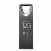 Флеш-накопитель USB 8GB T&G 117 Metal Series Black (TG117BK-8G)
