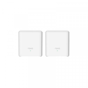 WiFi Mesh система Tenda MX3 (MX3-KIT-2) (AX1500, Wi-Fi EasyMesh, 1xGE WAN, 1xGE LAN, 2 антенны по 3 dbi, 2-pack)