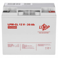 Аккумуляторная батарея LogicPower 12V 20AH (LPM-GL 12 - 20 AH) GEL