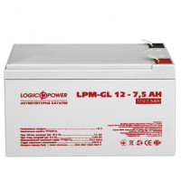 Аккумуляторная батарея LogicPower 12V 7.5AH (LPM-GL 12 - 7.5 AH) GEL