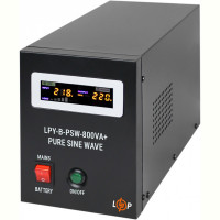 ИБП LogicPower LPY-B-PSW-800VA+ (560Вт)5A/15A, с правильной синусоидой, 12V