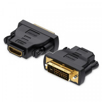Адаптер Vention HDMI - DVI V 1.4 (F/M), Black (ECDB0)